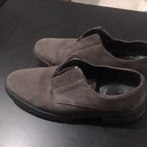Allsaint man's shoes gray color still in good condition